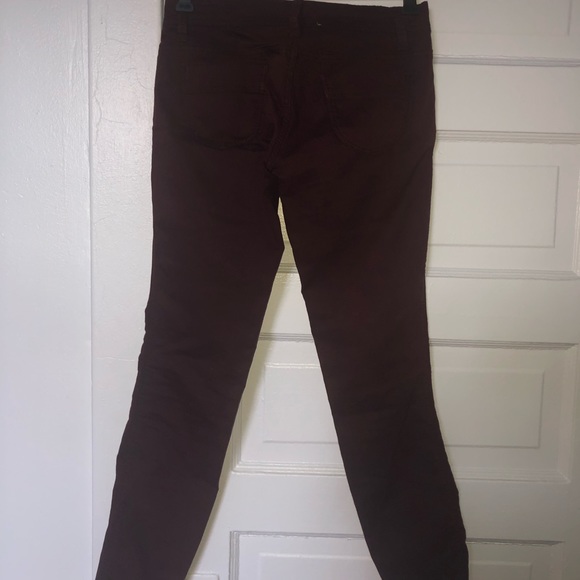 Benetton Maroon jeggings - Picture 4 of 4